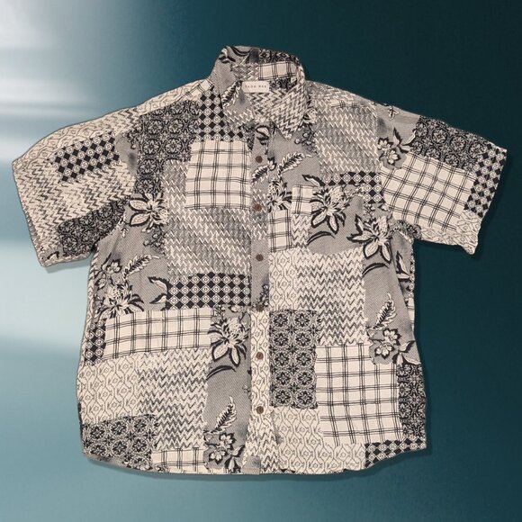 Raga - Floral Patchwork Shirt - Picture 1 of 2